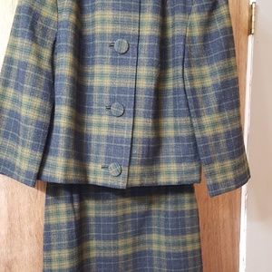 Vintage Pendleton 50's wool suit 26" waist